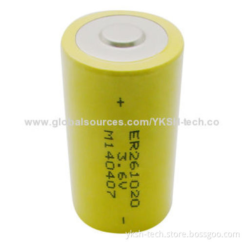CC/Lithium Battery for Tracking Systems, 3.6V, 200mA Maximum Constant Current